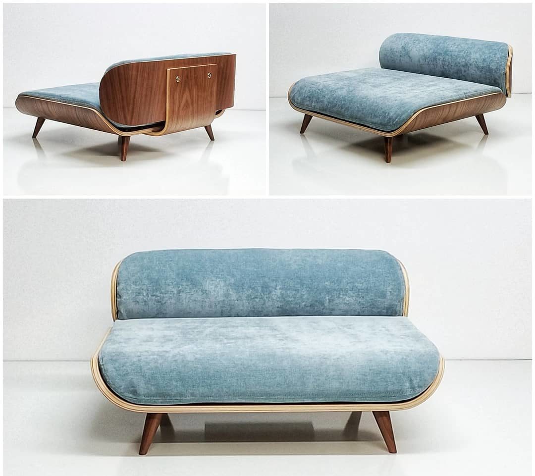 luxurious, minimalist cat bed PIXI from Cairu design